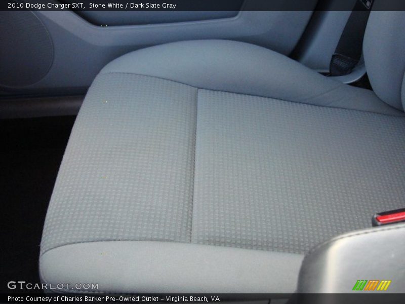 Stone White / Dark Slate Gray 2010 Dodge Charger SXT