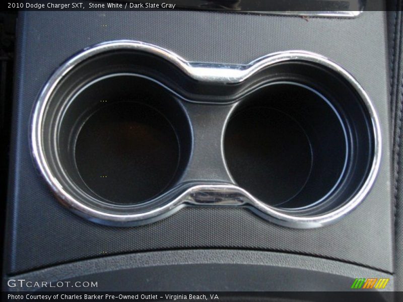 Stone White / Dark Slate Gray 2010 Dodge Charger SXT