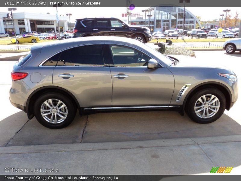 Platinum Graphite / Graphite 2011 Infiniti FX 35 AWD