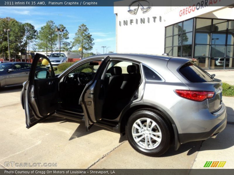 Platinum Graphite / Graphite 2011 Infiniti FX 35 AWD
