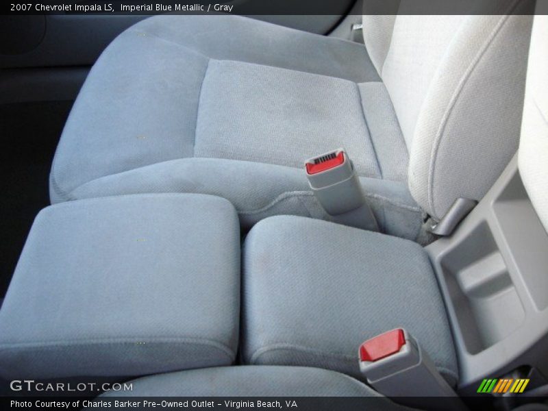 Imperial Blue Metallic / Gray 2007 Chevrolet Impala LS