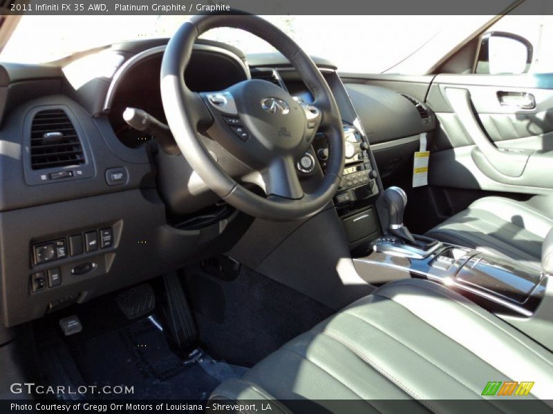 Platinum Graphite / Graphite 2011 Infiniti FX 35 AWD
