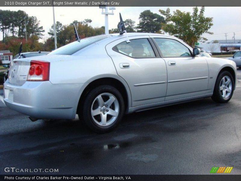 Bright Silver Metallic / Dark Slate Gray 2010 Dodge Charger SXT