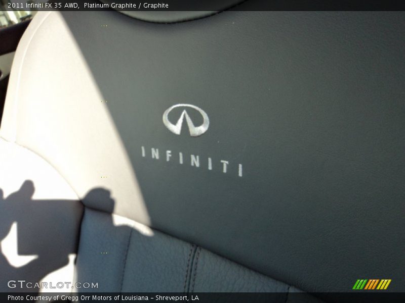 Platinum Graphite / Graphite 2011 Infiniti FX 35 AWD
