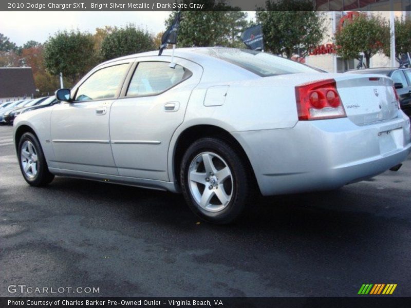 Bright Silver Metallic / Dark Slate Gray 2010 Dodge Charger SXT