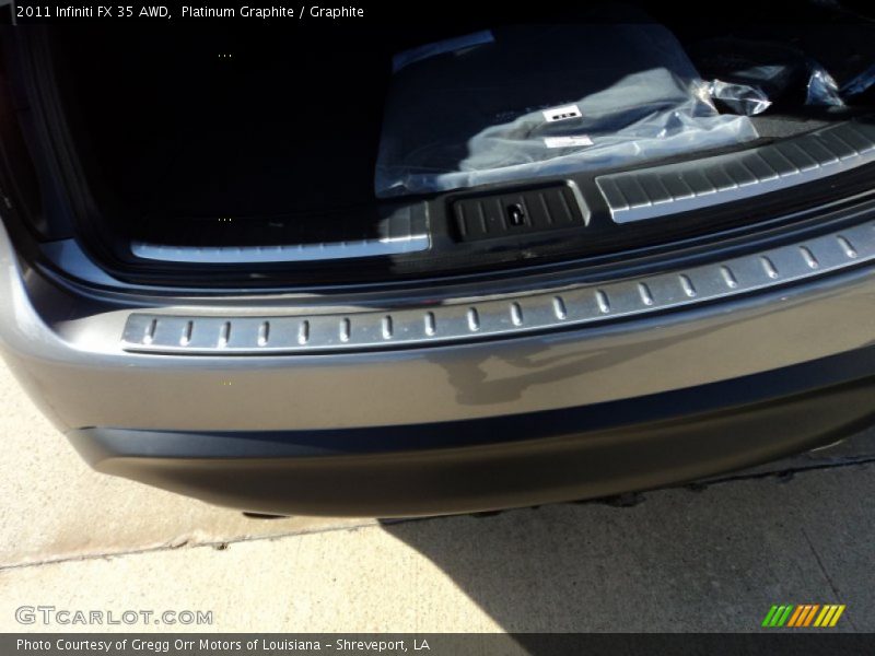 Platinum Graphite / Graphite 2011 Infiniti FX 35 AWD