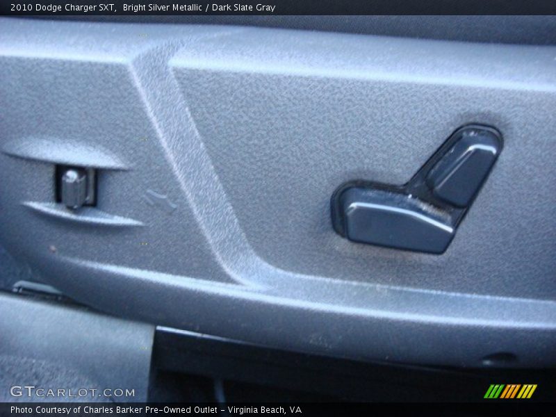 Bright Silver Metallic / Dark Slate Gray 2010 Dodge Charger SXT