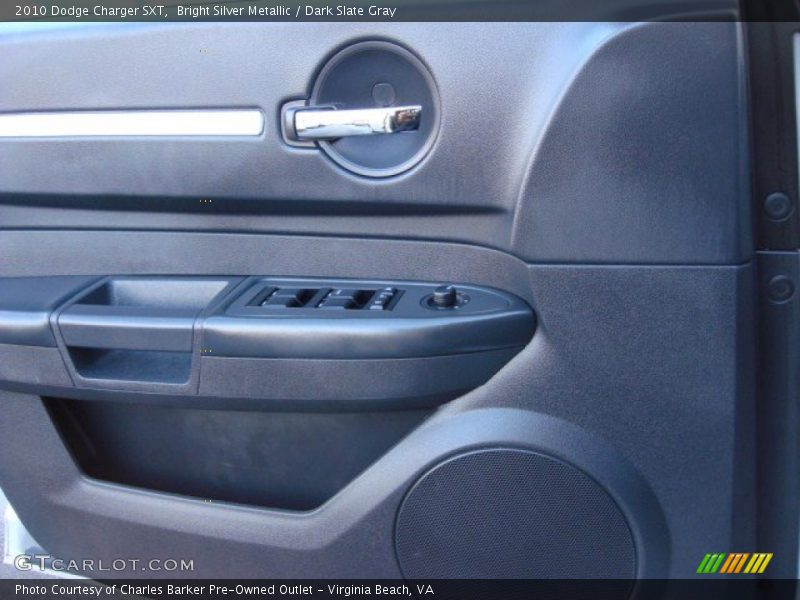 Bright Silver Metallic / Dark Slate Gray 2010 Dodge Charger SXT