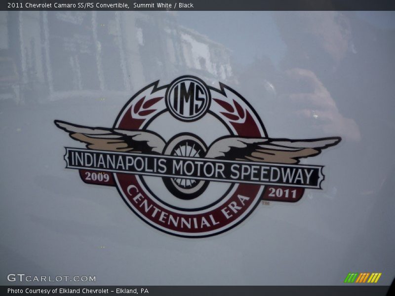 Summit White / Black 2011 Chevrolet Camaro SS/RS Convertible