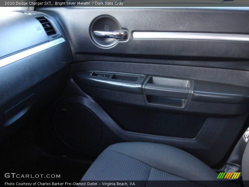 Bright Silver Metallic / Dark Slate Gray 2010 Dodge Charger SXT