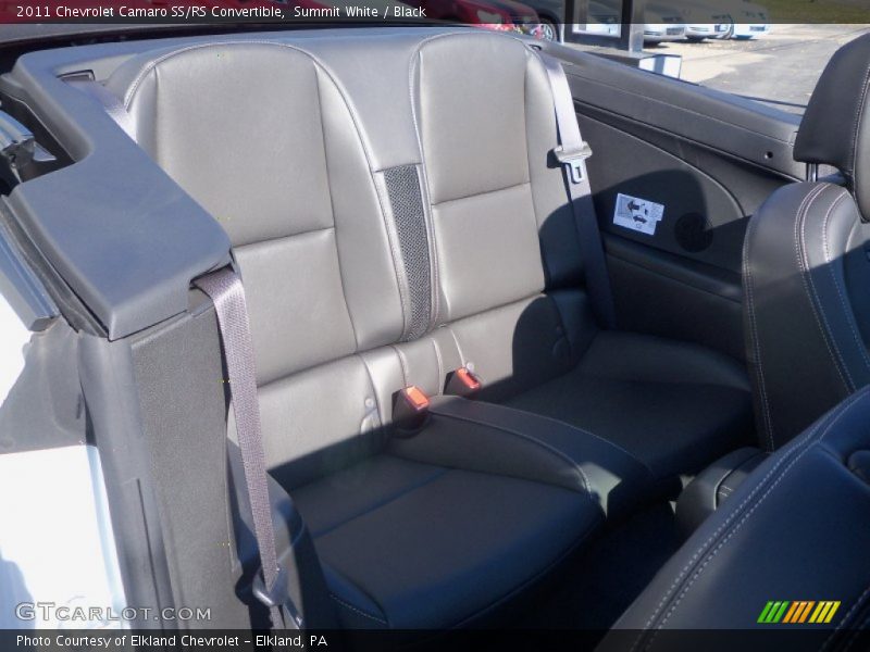 Summit White / Black 2011 Chevrolet Camaro SS/RS Convertible