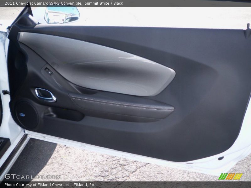 Summit White / Black 2011 Chevrolet Camaro SS/RS Convertible