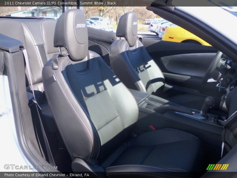 Summit White / Black 2011 Chevrolet Camaro SS/RS Convertible