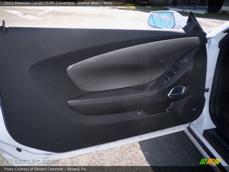Summit White / Black 2011 Chevrolet Camaro SS/RS Convertible