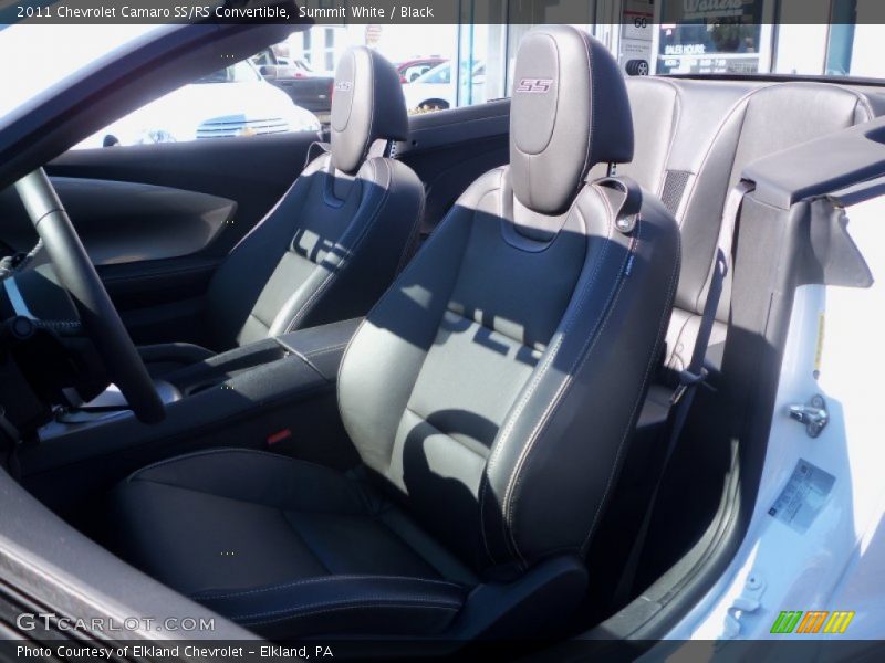 Summit White / Black 2011 Chevrolet Camaro SS/RS Convertible