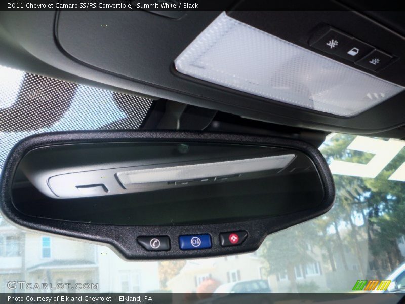 Summit White / Black 2011 Chevrolet Camaro SS/RS Convertible