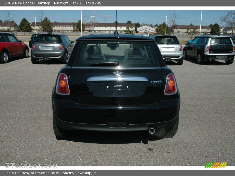 Midnight Black / Black/Grey 2009 Mini Cooper Hardtop