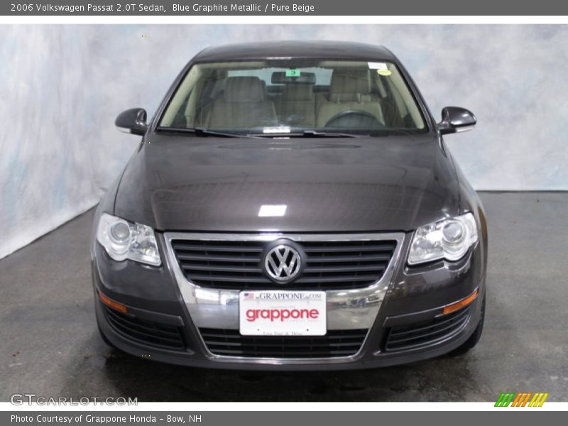 Blue Graphite Metallic / Pure Beige 2006 Volkswagen Passat 2.0T Sedan
