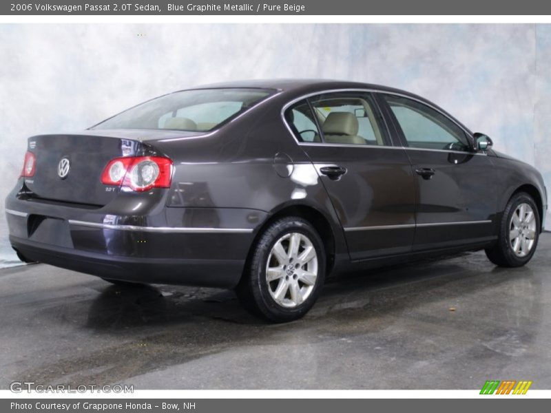 Blue Graphite Metallic / Pure Beige 2006 Volkswagen Passat 2.0T Sedan