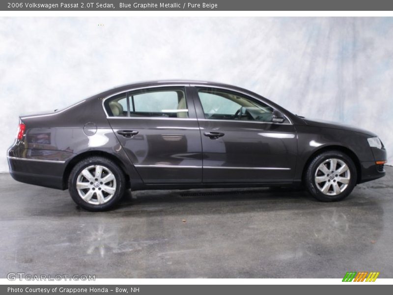 Blue Graphite Metallic / Pure Beige 2006 Volkswagen Passat 2.0T Sedan