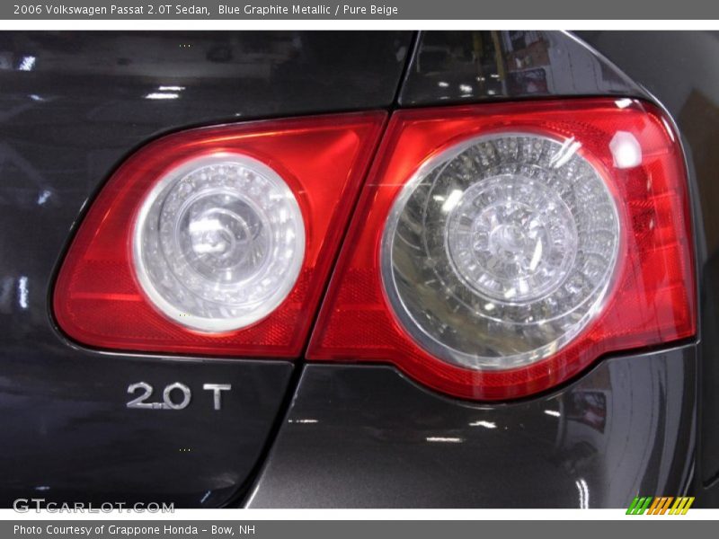 Blue Graphite Metallic / Pure Beige 2006 Volkswagen Passat 2.0T Sedan