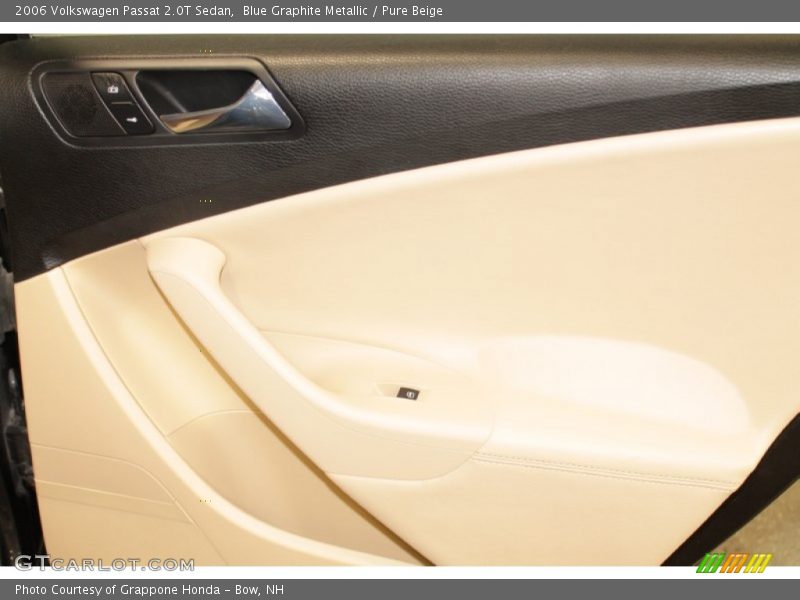 Blue Graphite Metallic / Pure Beige 2006 Volkswagen Passat 2.0T Sedan