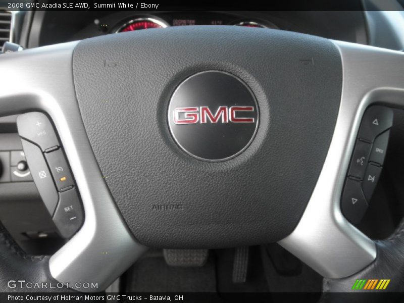 Summit White / Ebony 2008 GMC Acadia SLE AWD