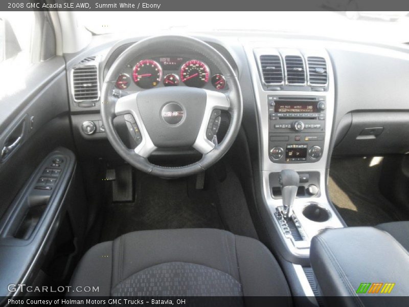 Summit White / Ebony 2008 GMC Acadia SLE AWD