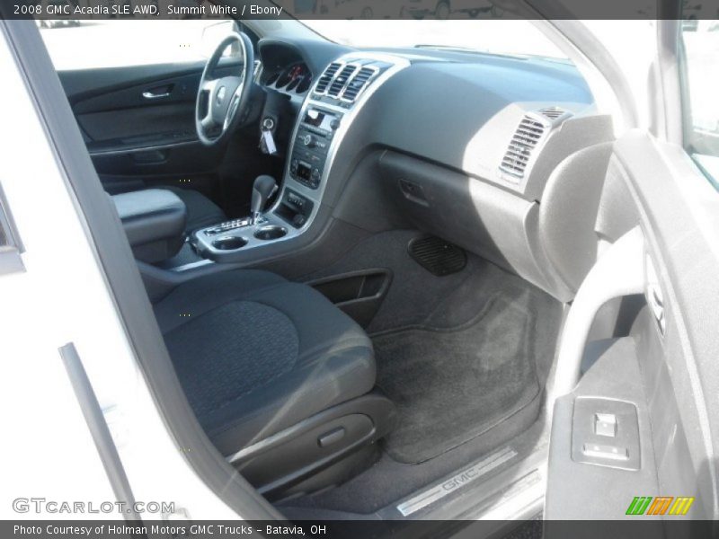 Summit White / Ebony 2008 GMC Acadia SLE AWD