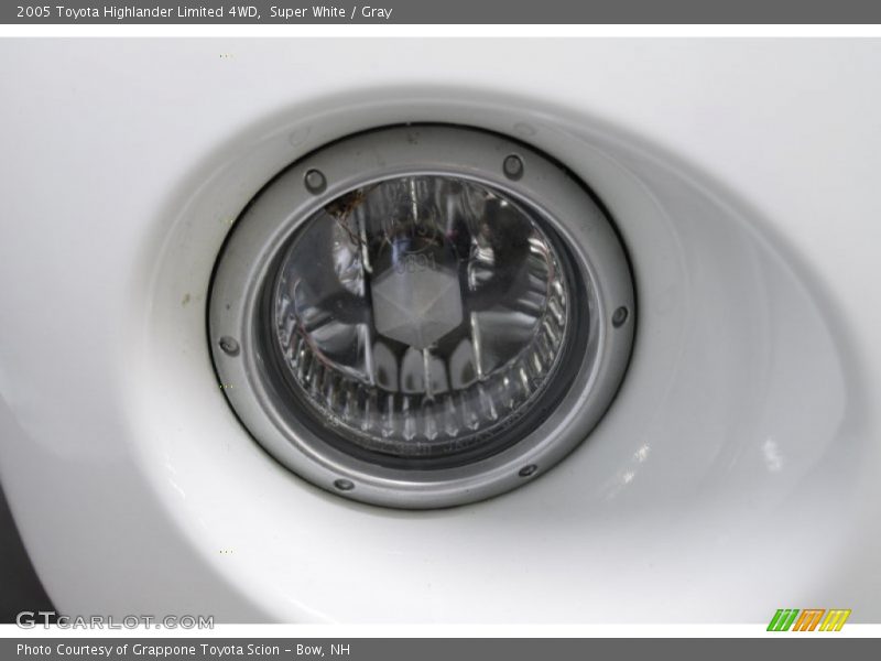 Super White / Gray 2005 Toyota Highlander Limited 4WD