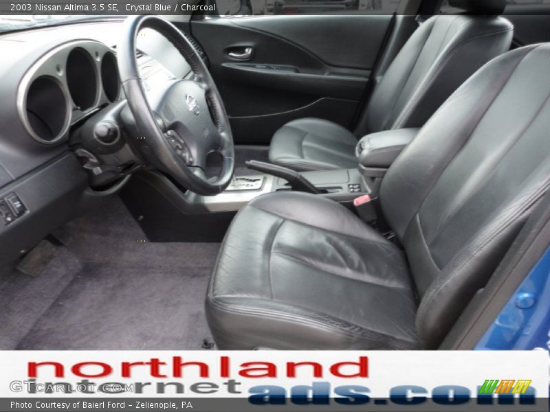 Crystal Blue / Charcoal 2003 Nissan Altima 3.5 SE