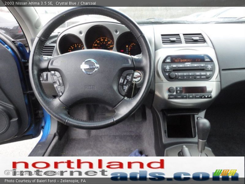 Crystal Blue / Charcoal 2003 Nissan Altima 3.5 SE