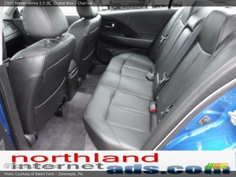 Crystal Blue / Charcoal 2003 Nissan Altima 3.5 SE