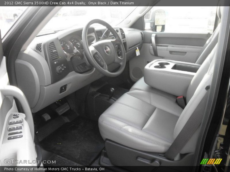 Onyx Black / Dark Titanium 2012 GMC Sierra 3500HD Crew Cab 4x4 Dually