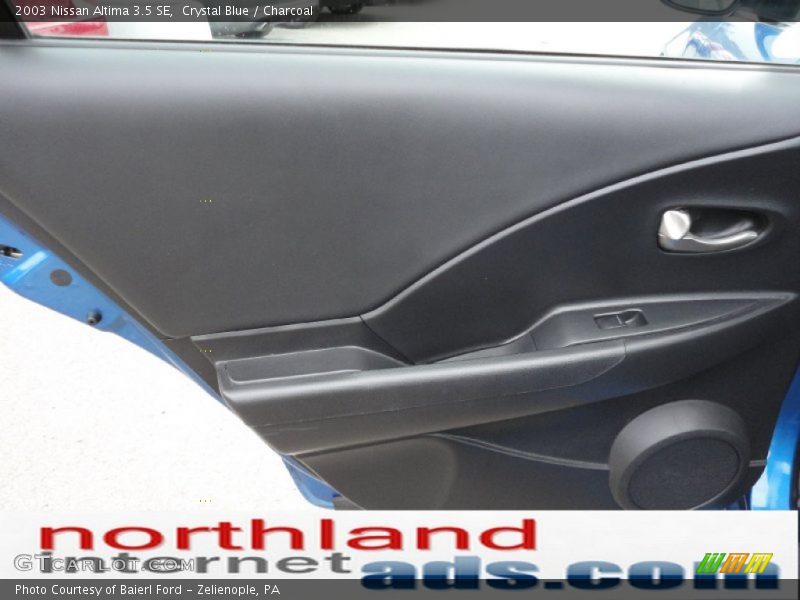 Crystal Blue / Charcoal 2003 Nissan Altima 3.5 SE