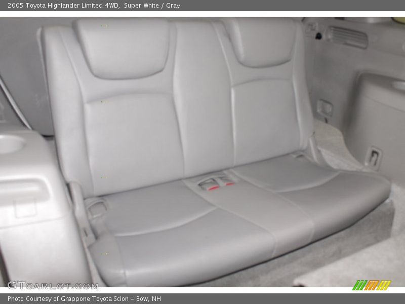 Super White / Gray 2005 Toyota Highlander Limited 4WD