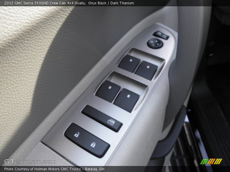 Onyx Black / Dark Titanium 2012 GMC Sierra 3500HD Crew Cab 4x4 Dually