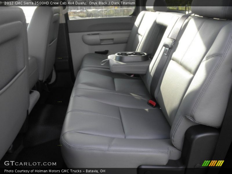Onyx Black / Dark Titanium 2012 GMC Sierra 3500HD Crew Cab 4x4 Dually