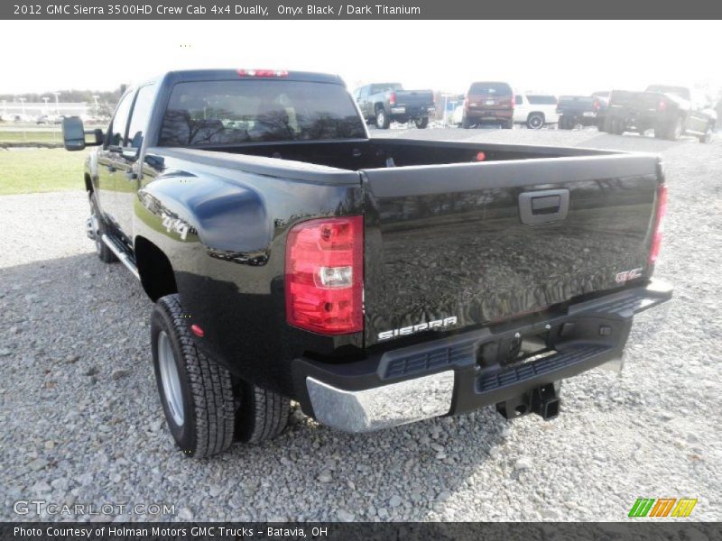 Onyx Black / Dark Titanium 2012 GMC Sierra 3500HD Crew Cab 4x4 Dually