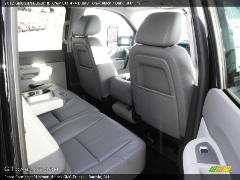 Onyx Black / Dark Titanium 2012 GMC Sierra 3500HD Crew Cab 4x4 Dually