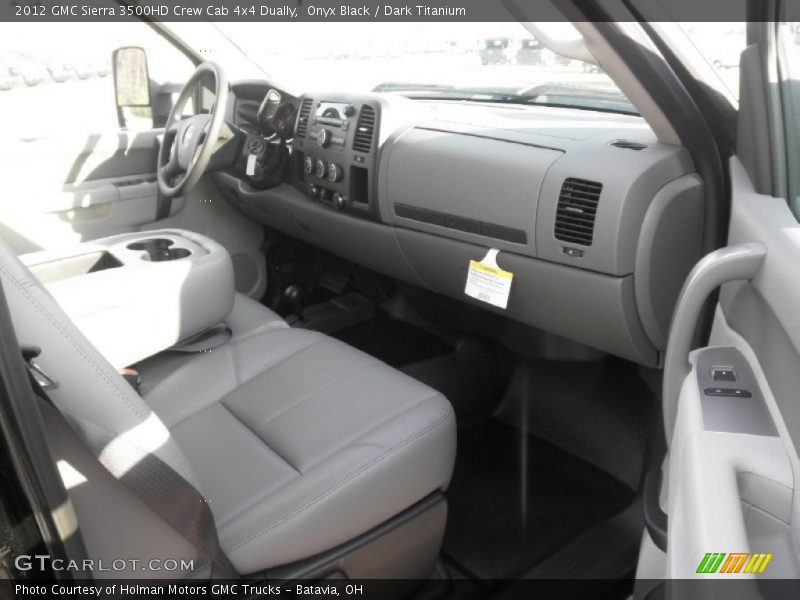 Onyx Black / Dark Titanium 2012 GMC Sierra 3500HD Crew Cab 4x4 Dually
