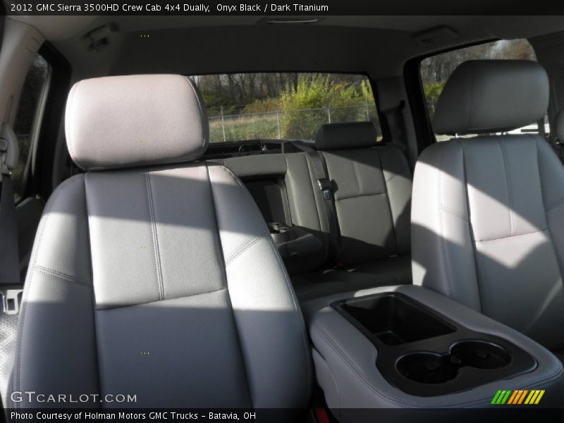 Onyx Black / Dark Titanium 2012 GMC Sierra 3500HD Crew Cab 4x4 Dually