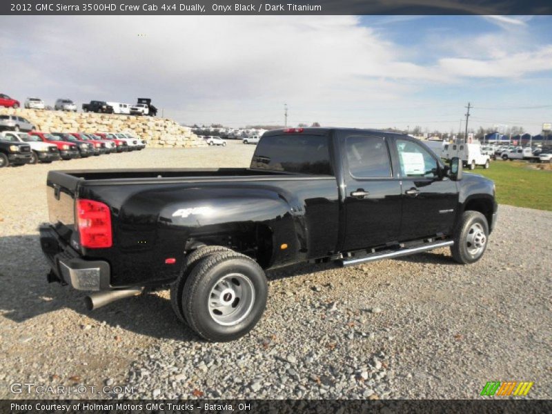  2012 Sierra 3500HD Crew Cab 4x4 Dually Onyx Black