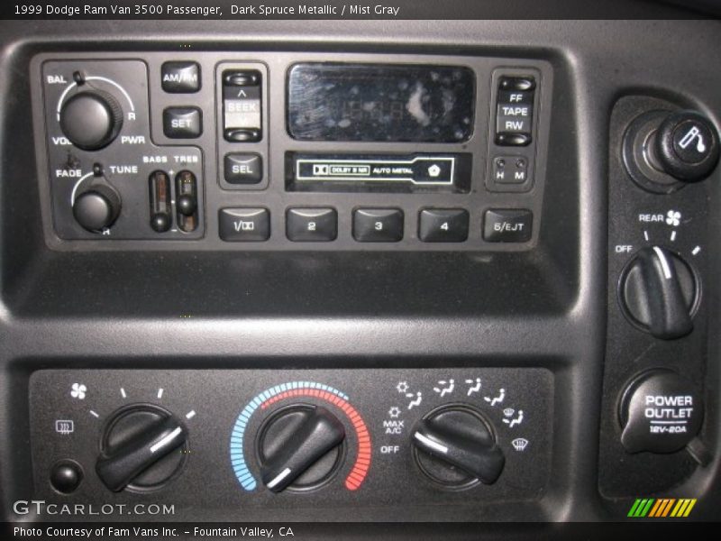 Audio System of 1999 Ram Van 3500 Passenger