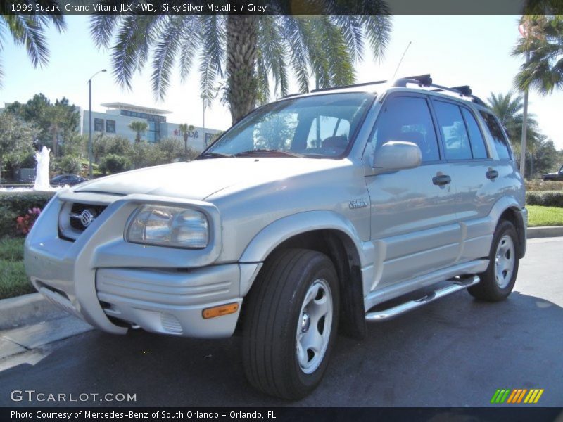 Silky Silver Metallic / Grey 1999 Suzuki Grand Vitara JLX 4WD