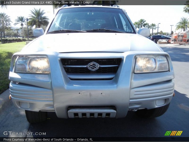 Silky Silver Metallic / Grey 1999 Suzuki Grand Vitara JLX 4WD