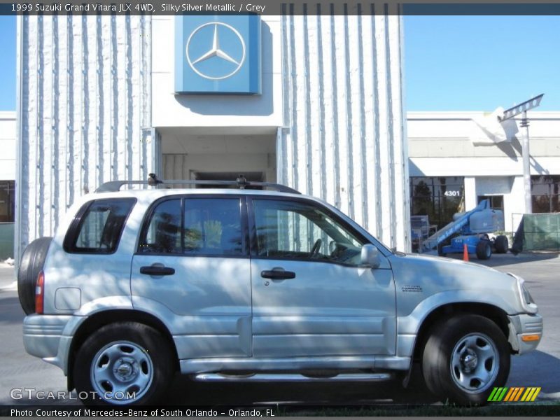 Silky Silver Metallic / Grey 1999 Suzuki Grand Vitara JLX 4WD