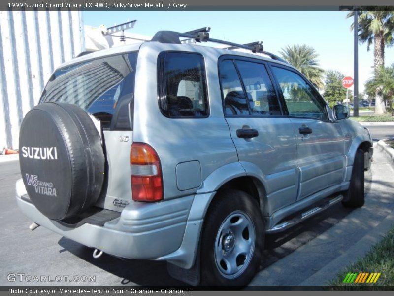 Silky Silver Metallic / Grey 1999 Suzuki Grand Vitara JLX 4WD