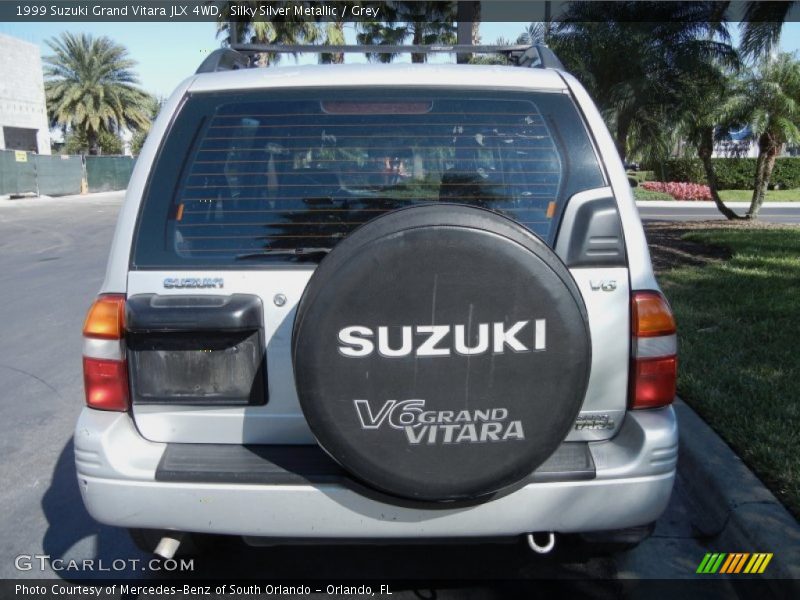 Silky Silver Metallic / Grey 1999 Suzuki Grand Vitara JLX 4WD