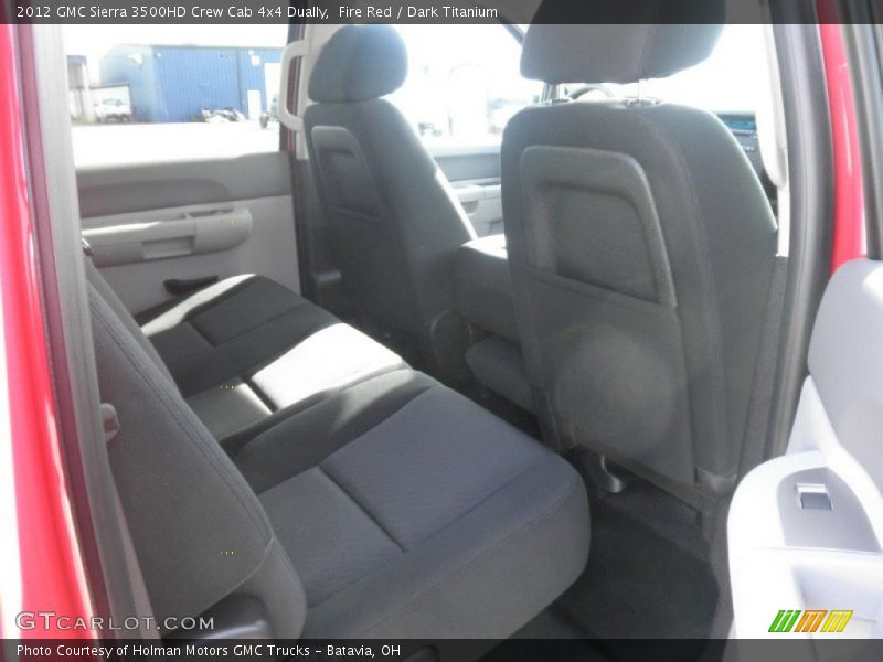 Fire Red / Dark Titanium 2012 GMC Sierra 3500HD Crew Cab 4x4 Dually